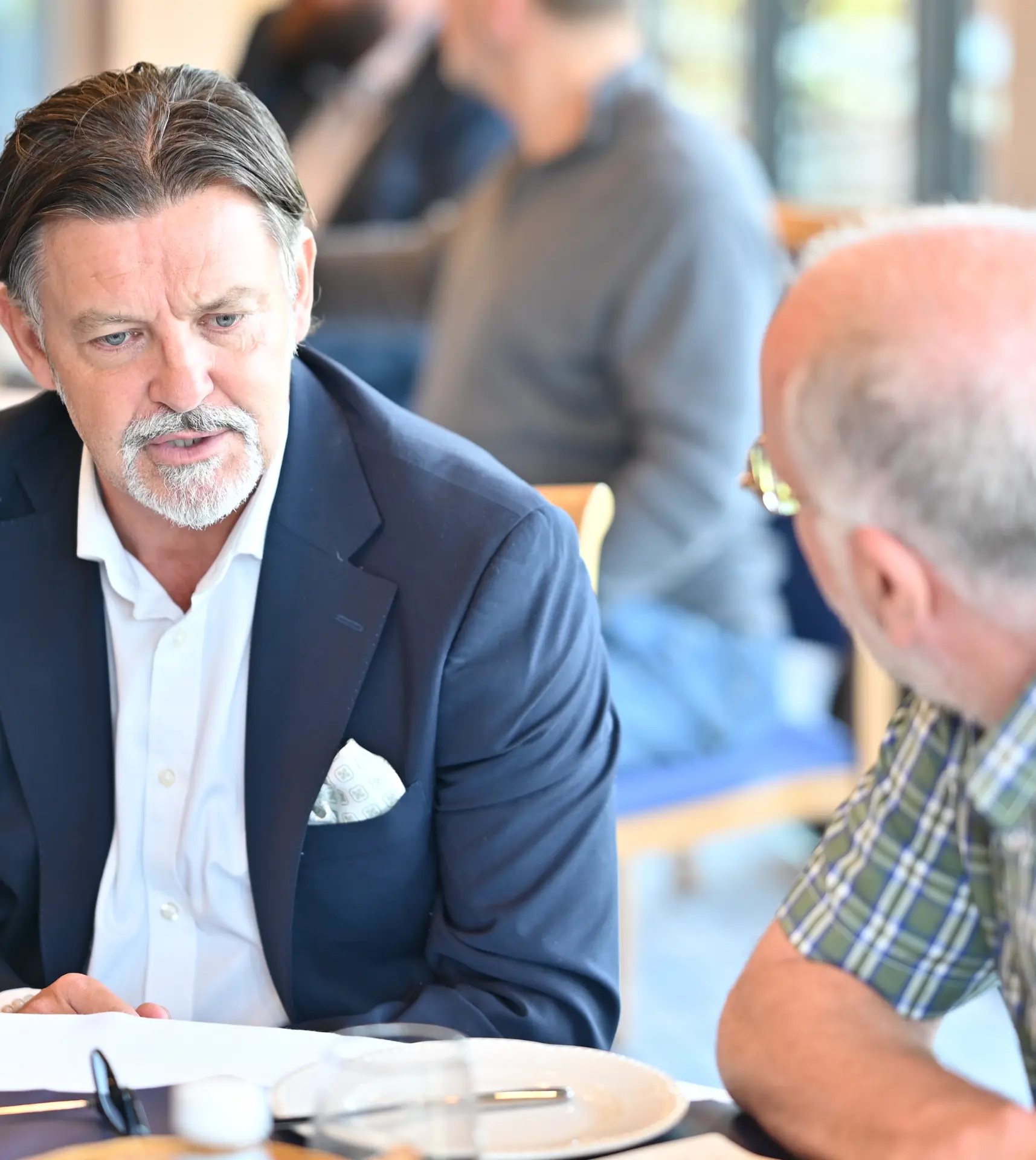 Connect South members networking in Guildford